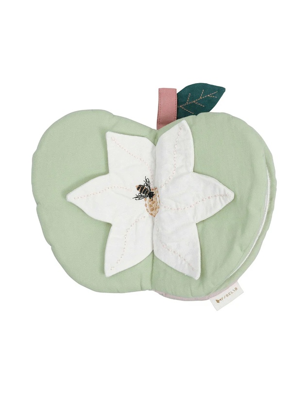 Fabelab - Fabric Book - Green Apple, 22 cm