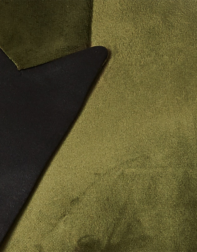 Politix - Slim Fit Satin Peak Lapel Tuxedo Jacket