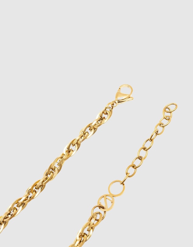 Nialaya Jewellery - Gold Rope Chain Choker