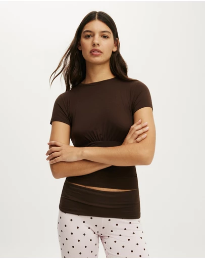 Cotton On Body - Airy Soft Basque T-Shirt