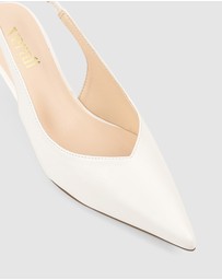 Verali - Lush Slingback Kitten Heels