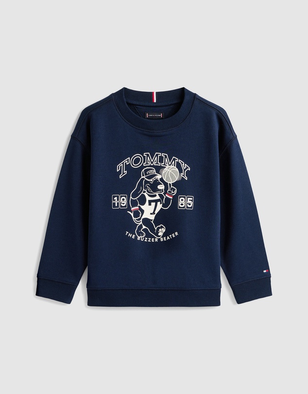 Tommy Hilfiger - Boys Graphic Logo Terry Sweatshirt - Kids