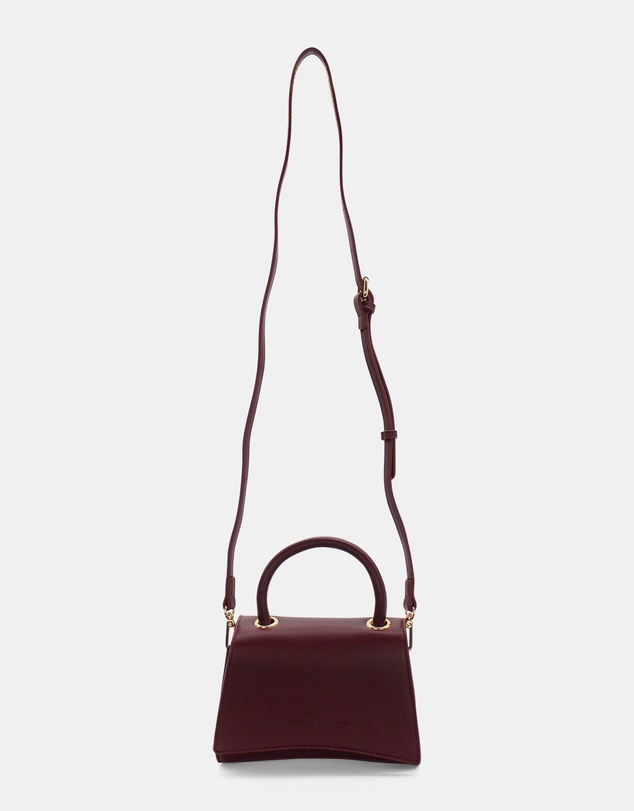 Morgan & Taylor - Zoella Top Handle Bag in Plum Purple