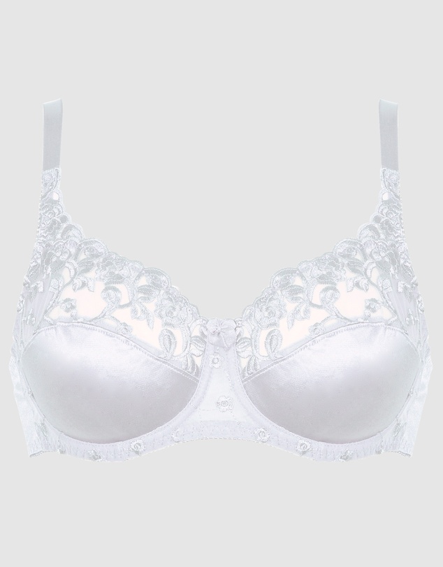 Naturana - Embroidered Underwired Balconette Bra