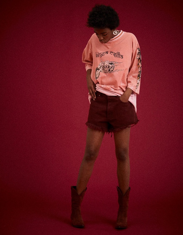 KINGA CSILLA - KC Essentials Reckless Denim Shorts