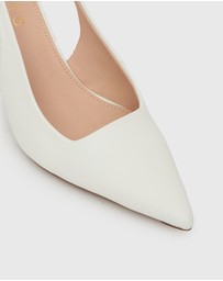 Betts - Jerry Slingback Stiletto Heel Pumps