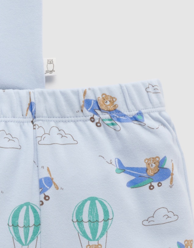 Purebaby - Short PJ Set-Kids-Babies