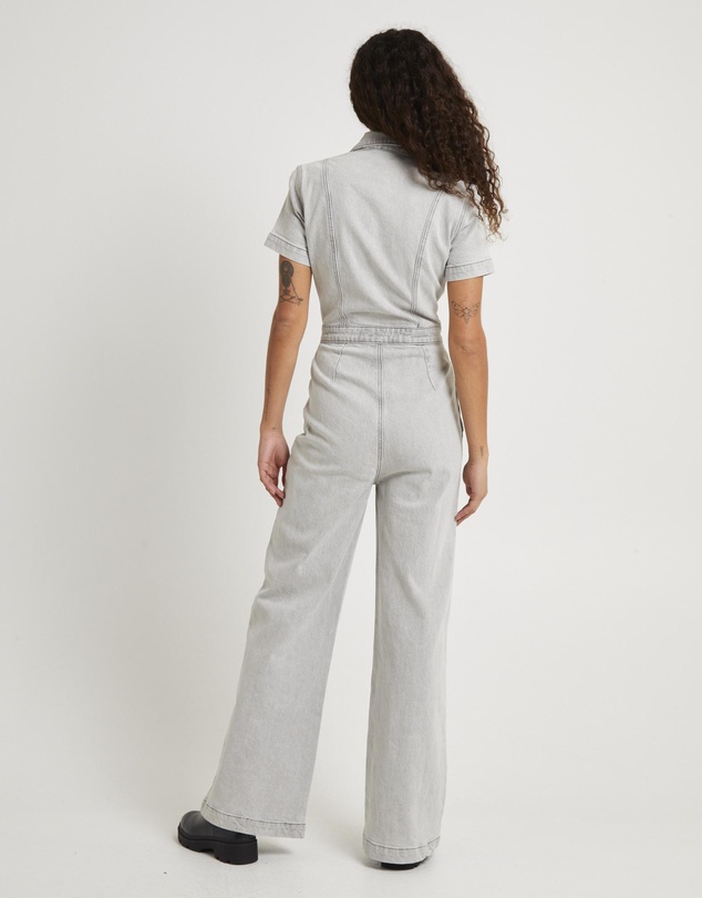 Insight - Nikki Denim Maxi Boiler Suit