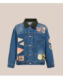 Found - Denim Patchwork Jacket
