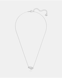 Swarovski - Mesmera Necklace, Heart, White, Rhodium-Plated