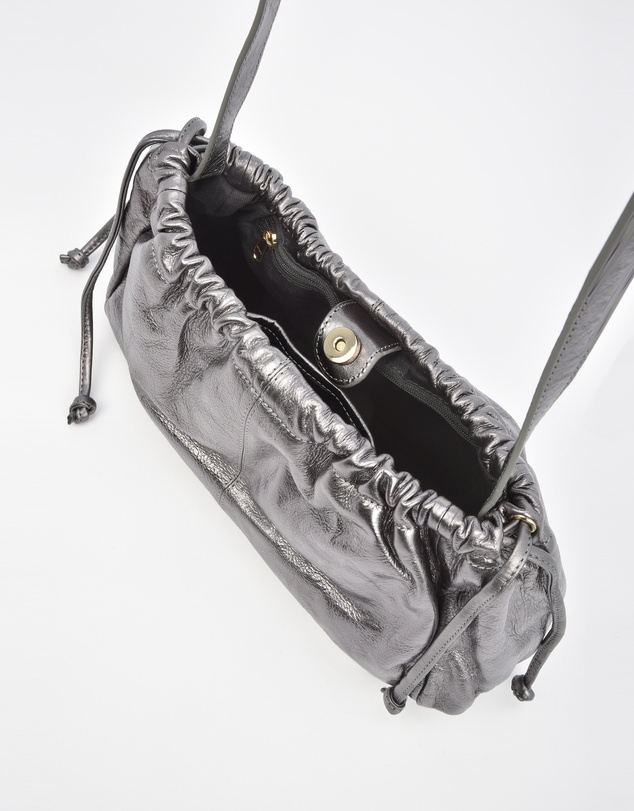 Cobb & Co - Halley Metallic Drawstring Crossbody