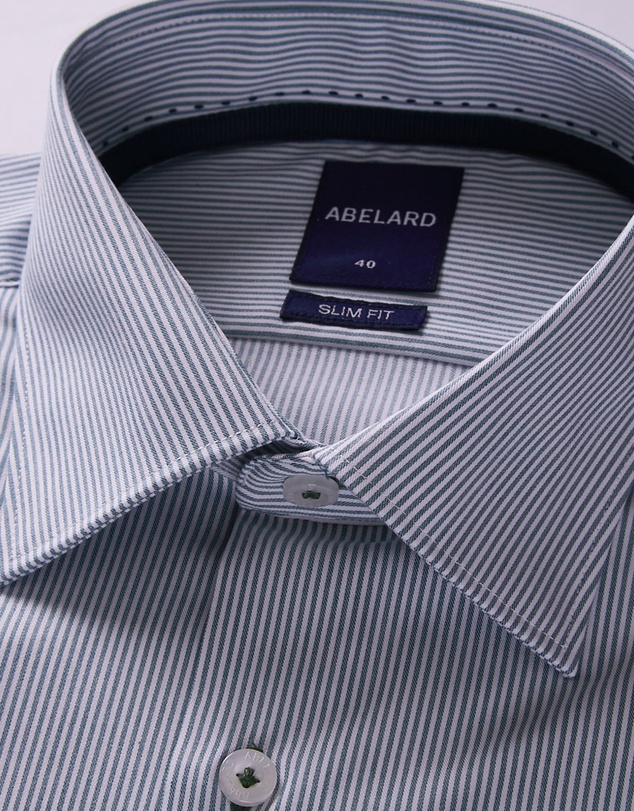 Abelard - Bamboo Blend Bengal Stripe Slim Fit Shirt