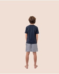 Gingerlilly - Rebecca Judd x Gingerlilly Mini Noah Cotton Short PJ Set