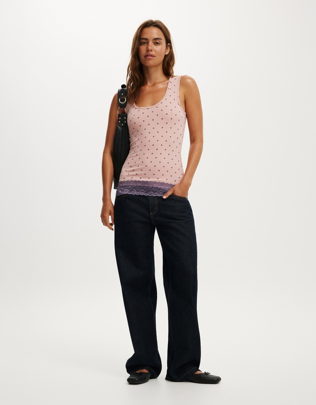 Cotton On - Becca Lace Tank