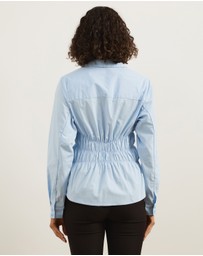 Atmos&Here - Tilly Gathered Waist Shirt