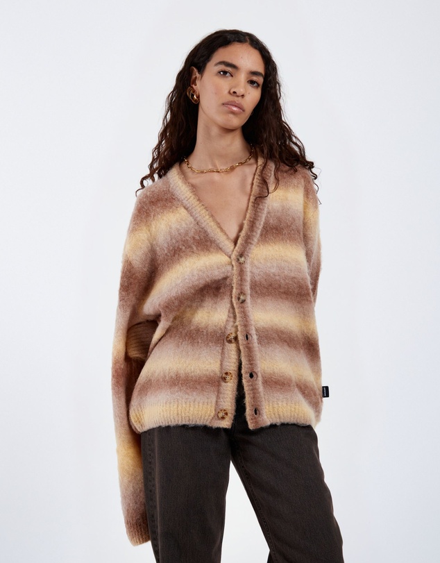Dr Denim - Tom Cardigan Fade Yellow