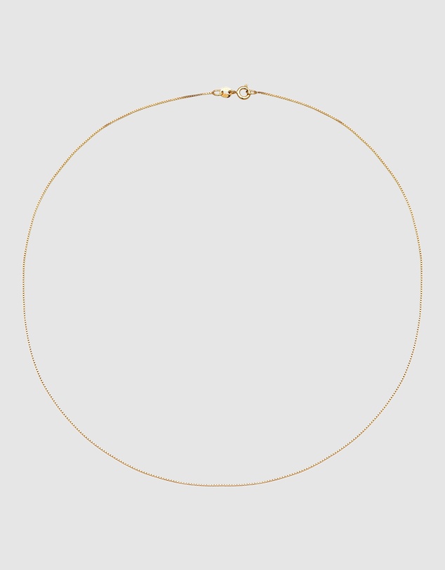 Elli Jewelry - Venetian Chain Necklace in Gold-Plated 925 Silver