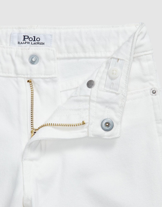 Polo Ralph Lauren - Curved Tapered Cotton Denim Jeans - Kids