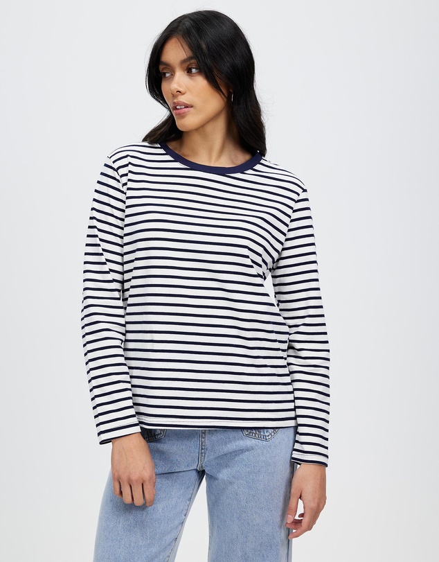 KAJA Clothing - Stripe Slim Vance Top