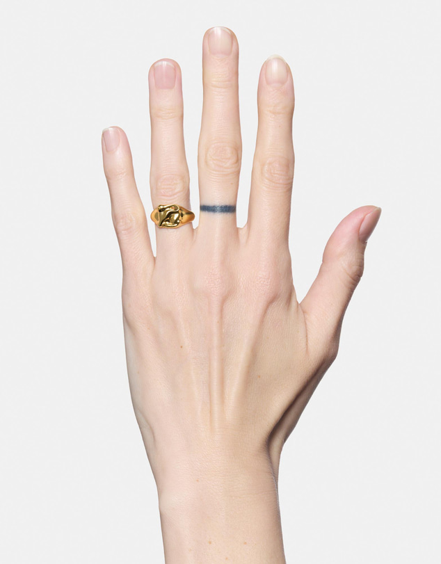 Maria Black - Rabbit Mini Signet Ring