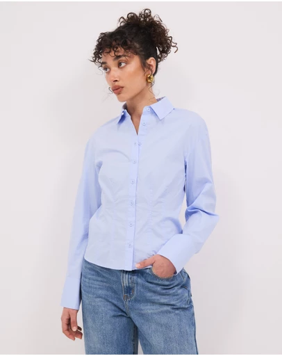 Calli - Hailey Pin Tuck Shirt