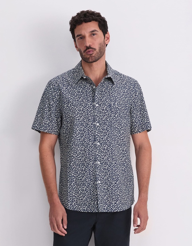 Sportscraft - Shoal Short Sleeve Liberty Print Shirt