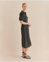Amelius - Julius Linen Midi Dress