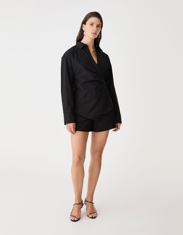 Forcast - Katrina Wrap Shirt