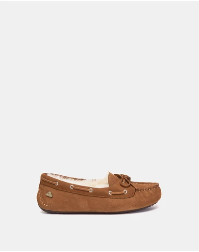 EVERAU - EverAU Ugg Pommie Cow Leather Upper Moccasins