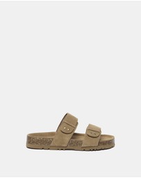 EVERAU - EverAU Ugg Aurelia Cow Suede Upper Sandals