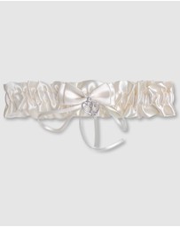 B Free Intimate Apparel - Deluxe Bridal Garter Set