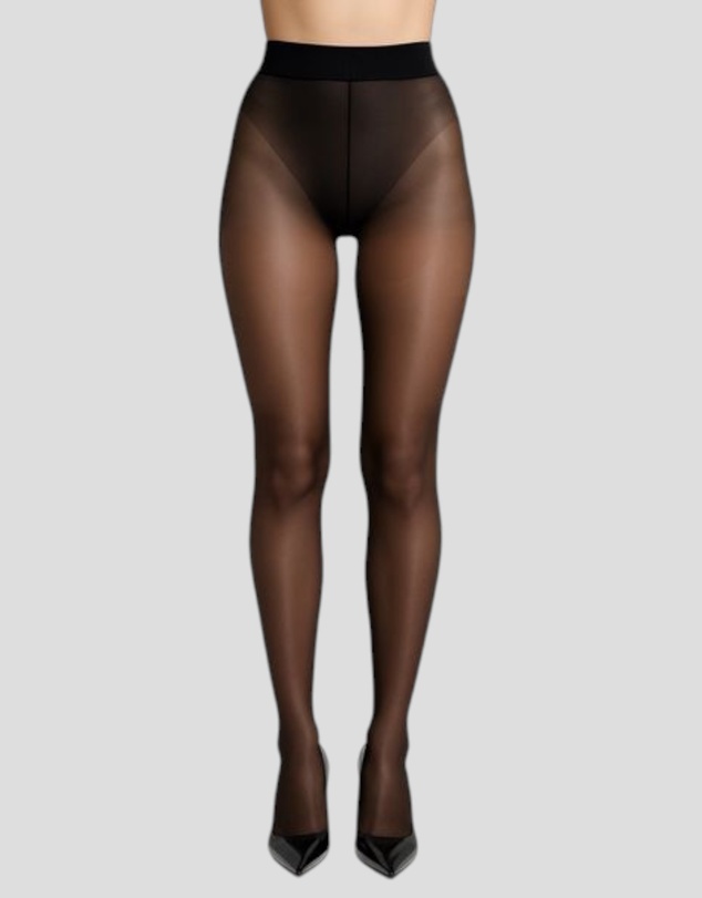 High Heel Jungle - 15 Denier Glazed Finish Tights- Luminous 2pack