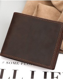 KAJA Clothing - Dark Oak Leather Wallet