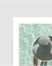 Olive et Oriel - Pool Time Art Print