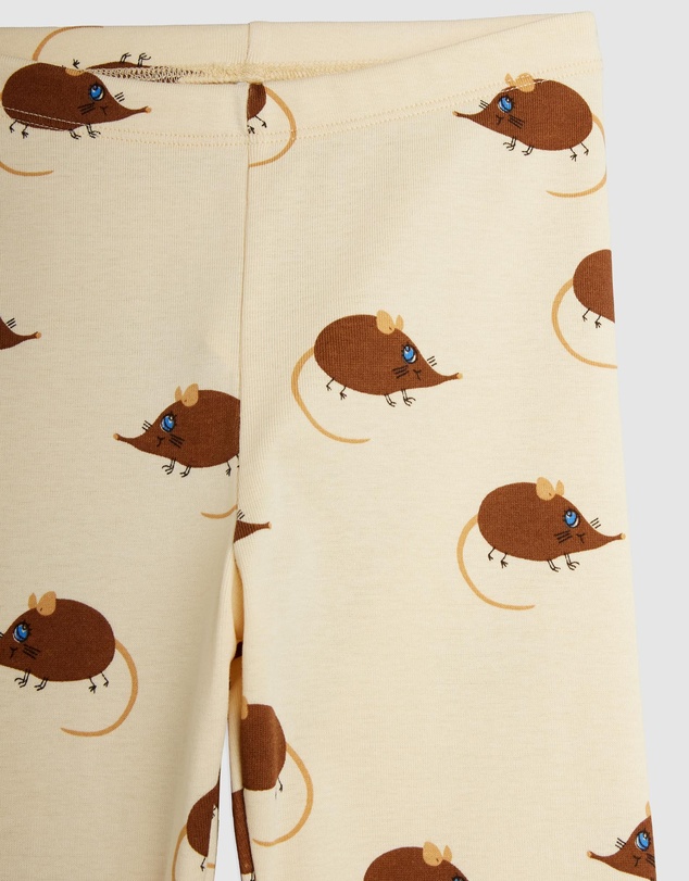 Mini Rodini - Elephant Shrew AOP Leggings - Babies-Kids