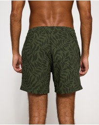 Assembly Label - Palm Print Swim Shorts