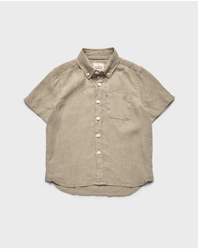 Academy Brand - Kids Hampton Linen SS Shirt