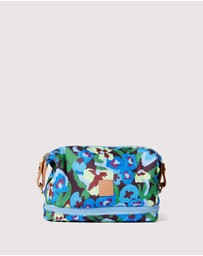 The Somewhere Co - Pansy Patch Cosmetic Bag