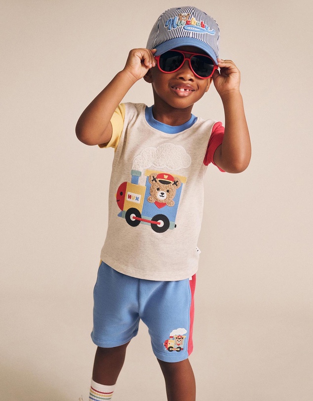 Huxbaby - Choo Choo Shorts - Babies-Kids