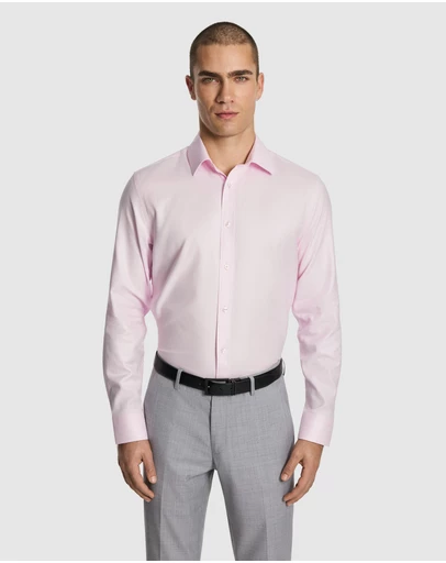 yd. - Maximum Two Ply Cotton Slim Dress Shirt