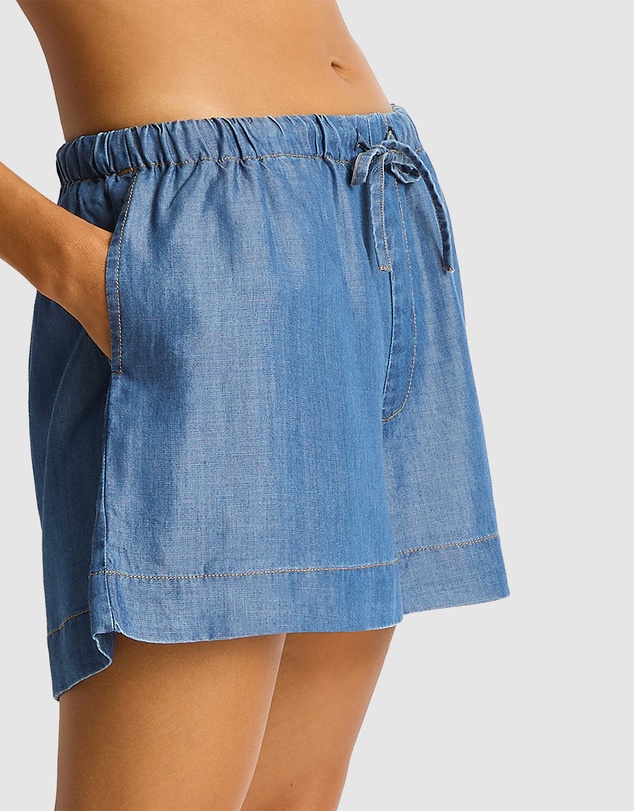 Sea Level Australia - Denim Surf Boxer Short