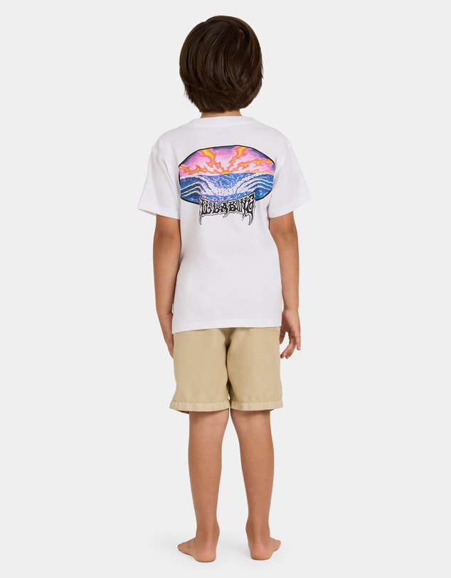 Billabong - Boys 0 to 7 Groms Quadtriple T-Shirt