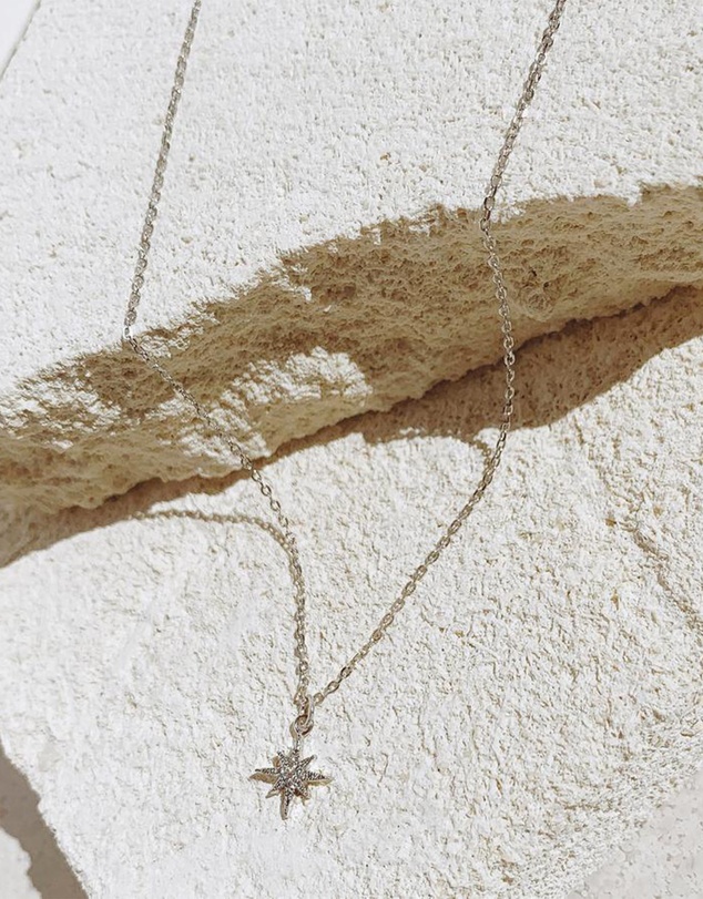 SAINT VALENTINE - North Star Necklace - Silver - ICONIC EXCLUSIVE