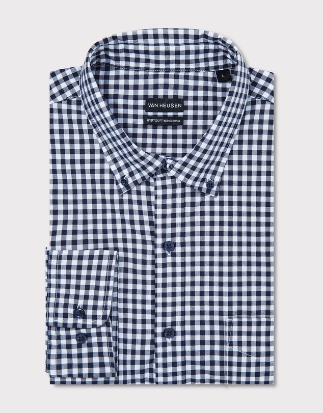Van Heusen - Washed Poplin Casual Shirt