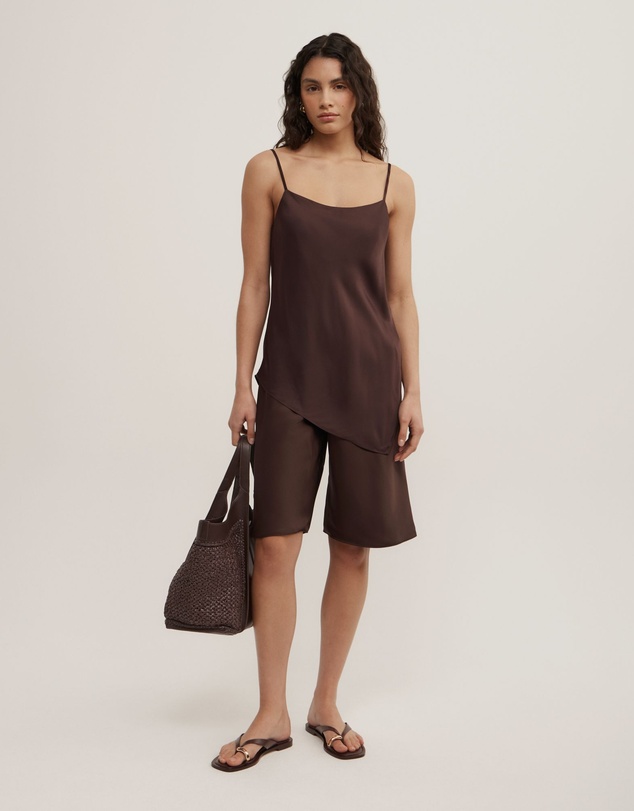Witchery - Scarf Hem Longline Tank