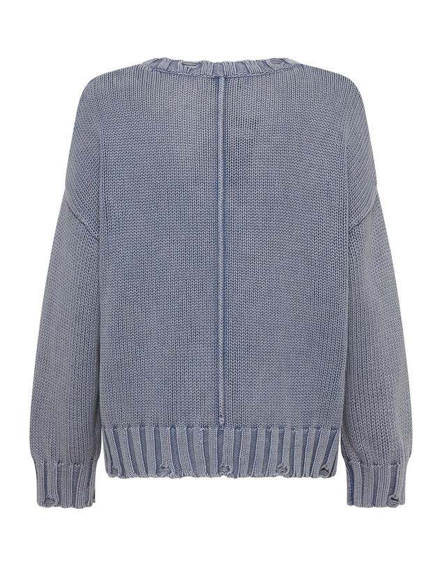 ONE TEASPOON - Acid Washed Oversized Pocket Sweater