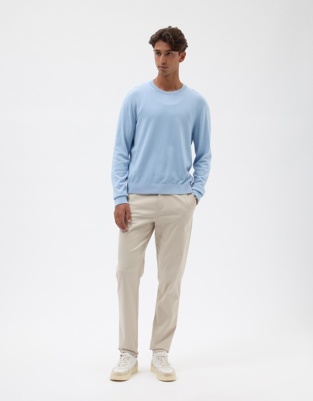 AERE - Lightweight Organic Cotton Crew Neck Knit Jumper