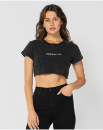 ONEBYONE - Insignia Crop Tee