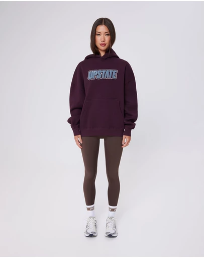 Upstate - Off-Duty Hoodie - Merlot