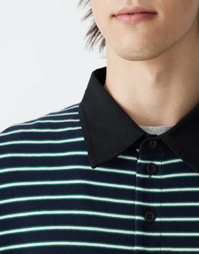 Bassike - Universal Stripe Polo